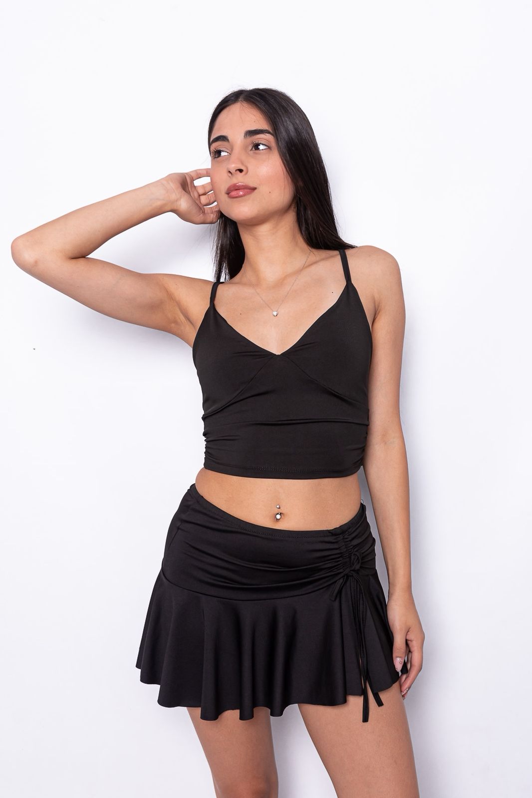 MINI CON FRUNCE GEMA (M163)