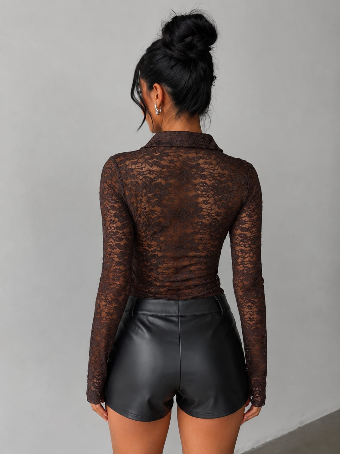 CAMISA ENCAJE FINO (CF424)