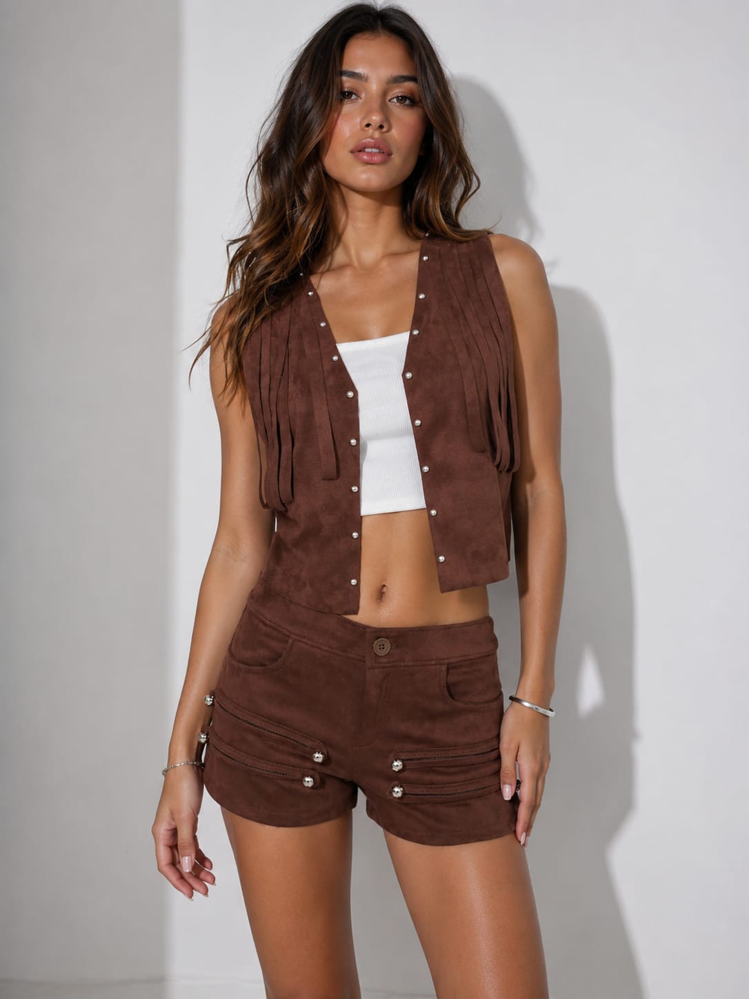 SHORT GAMUZA GRISSI (SG434)