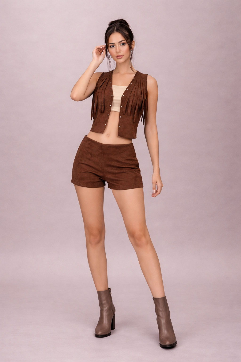 Chaleco Gamuzado Kareli (CH343)