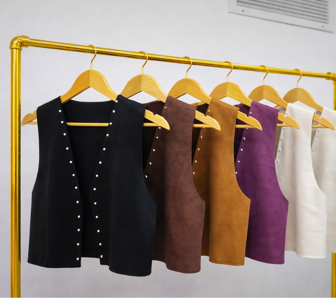 CHALECO KARINE GAMUZADO (CH344)