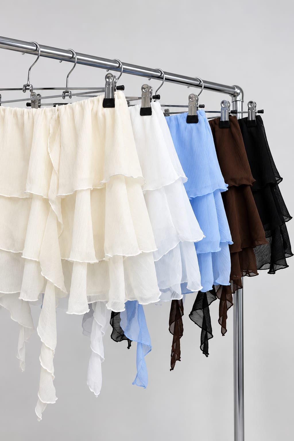 SHORT POLLERA DE GASA MEYKI (SG477)