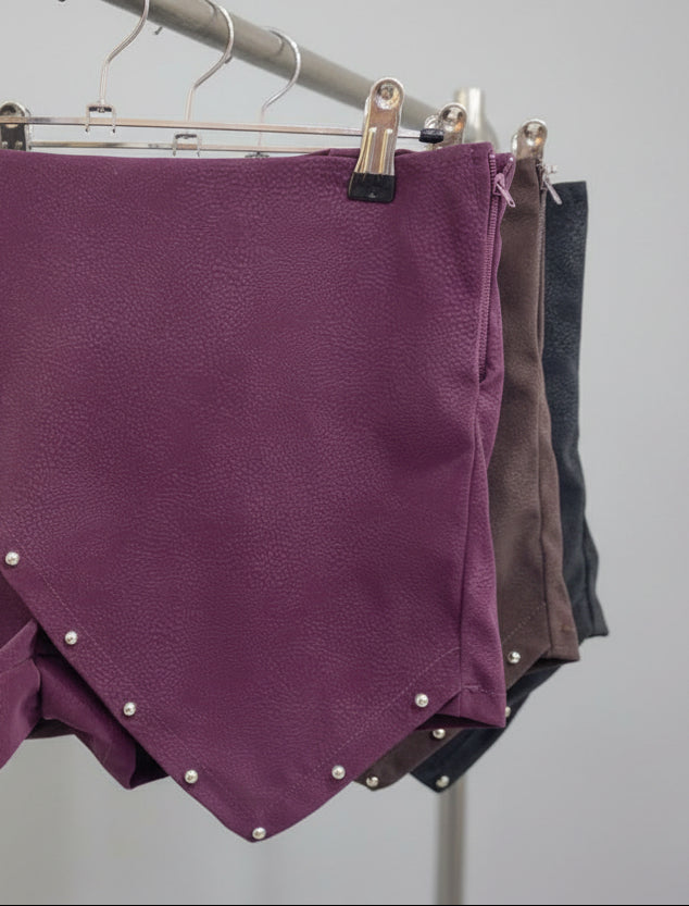 SHORT POLLERA KAIRA  ENG/JASPEADO (SPJ341)