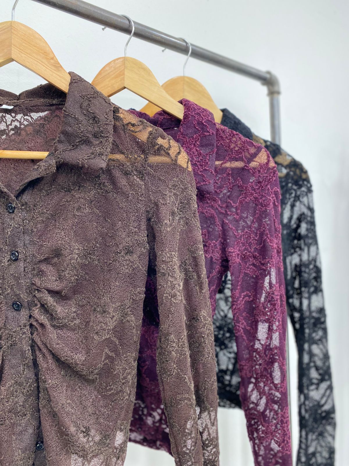 CAMISA ENCAJE LUNA (CE424)