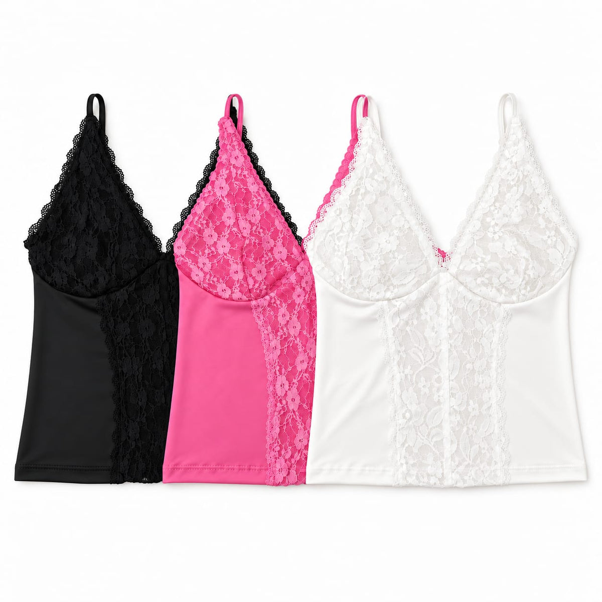 TOP C/ENCAJE  CORA (T250)