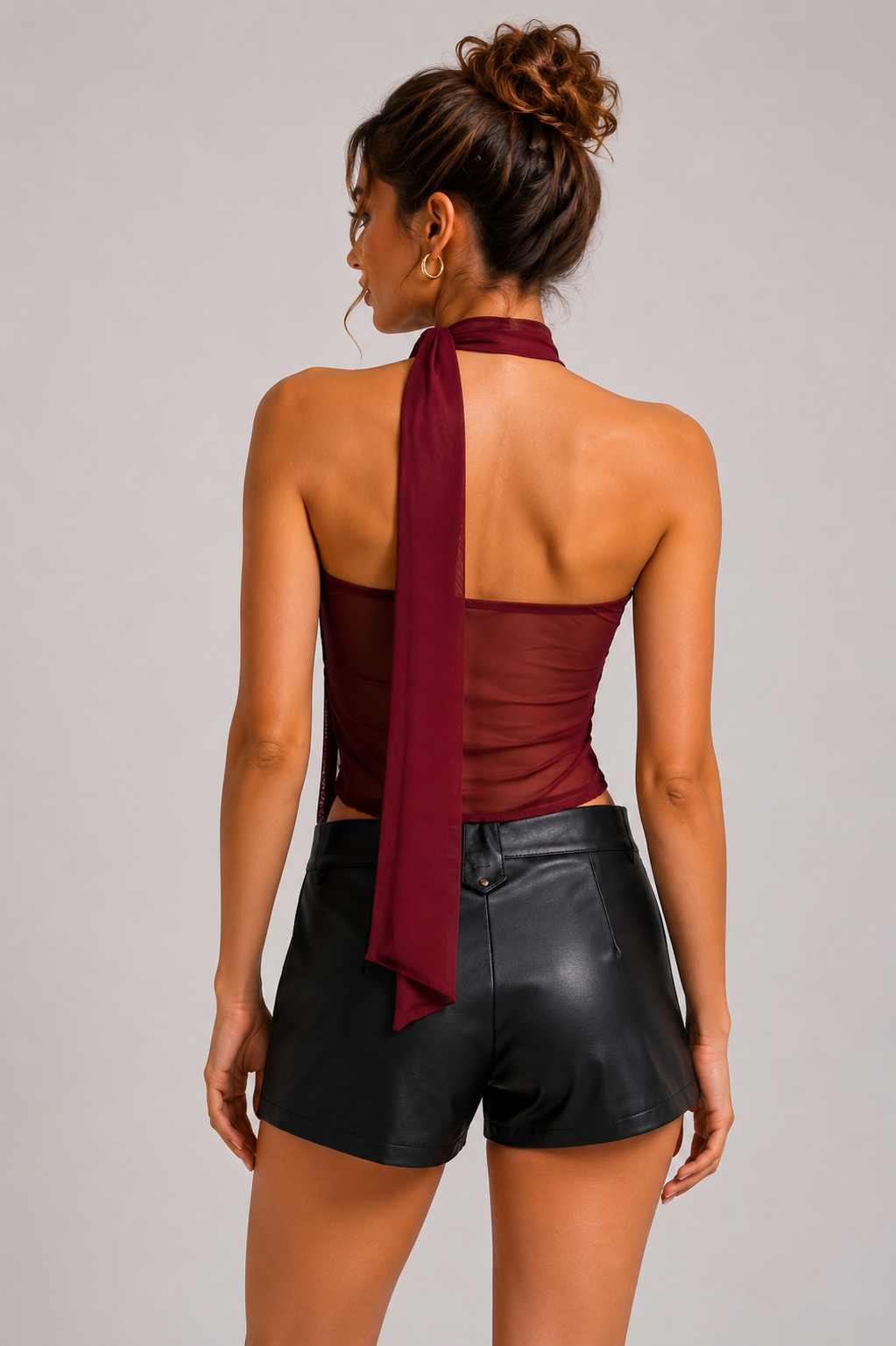 STRAPLESS C/LAZO TULL (STU403)